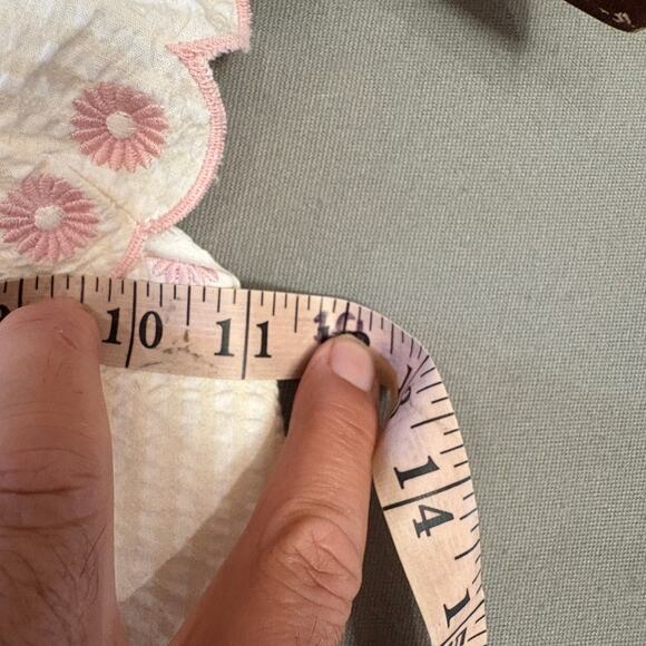 Happily Grey Kids Baby Girls Embroidered Top Cream‎ & Pink Size 5T/110cm - Picture 5 of 8